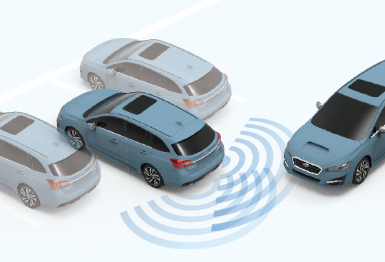 Paket vyspělých bezpečnostních systémů: Systém Subaru pro detekci vozidel vzadu (SRVD)*1*2