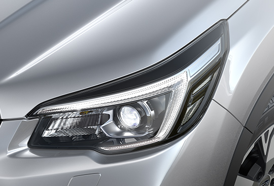 LED čelní světlomety s automatickou regulací dosvitu