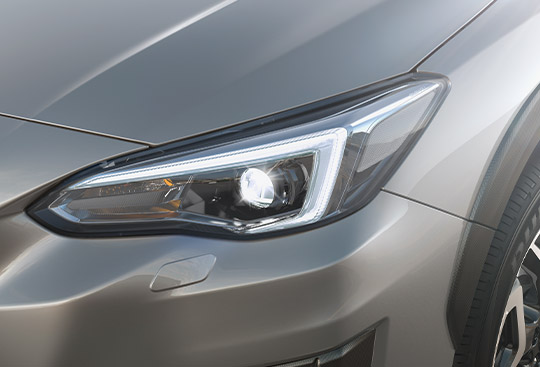 LED čelní světlomety s automatickou regulací dosvitu